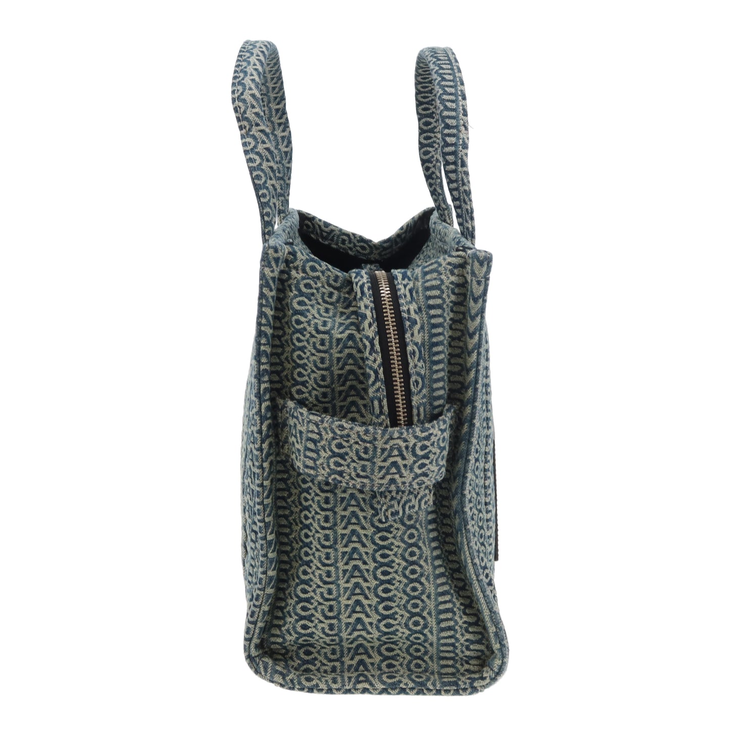 Marc Jacobs The Tote Bag Medium Logo Denim