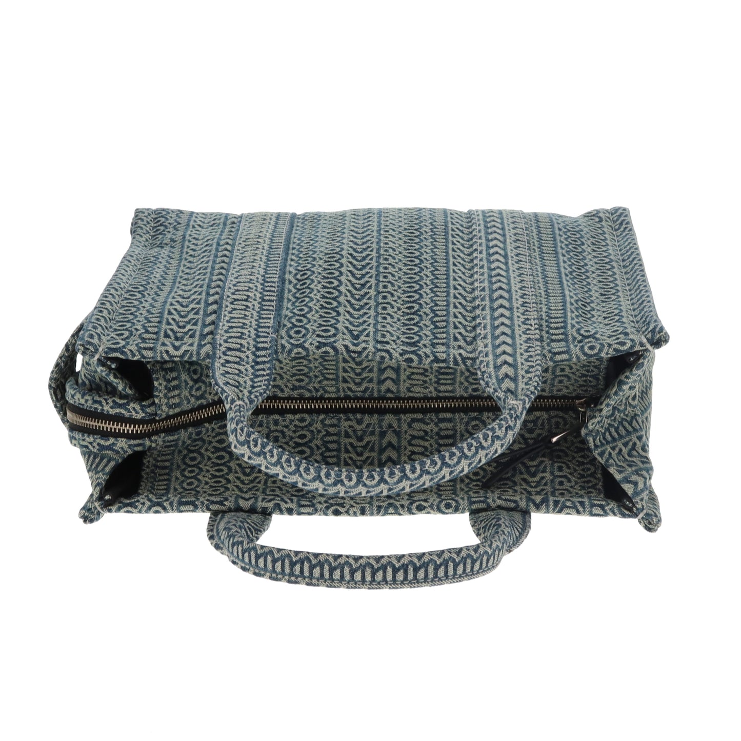 Marc Jacobs The Tote Bag Medium Logo Denim