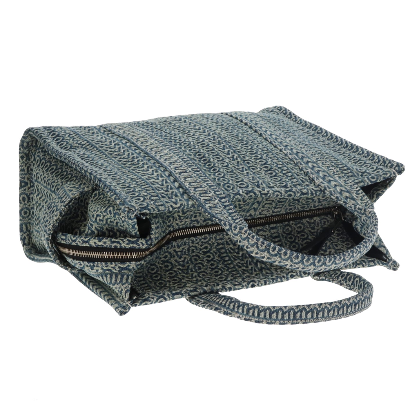 Marc Jacobs The Tote Bag Medium Logo Denim
