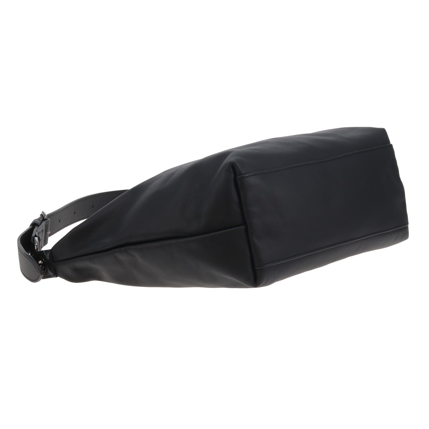 Longchamp Xtra Hobo M Black Leather 2x Straps