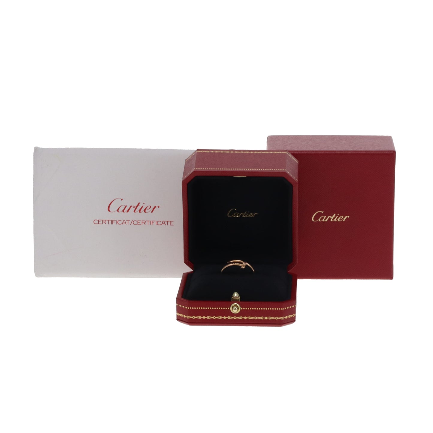 Cartier Juste Un Clou Ring Small Model Rose Gold (size 56)