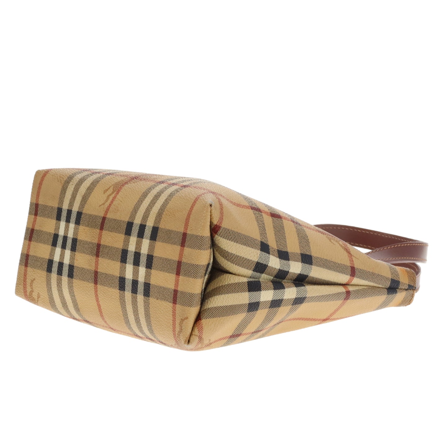 Burberry Tote Mini Haymarket Check and Leather