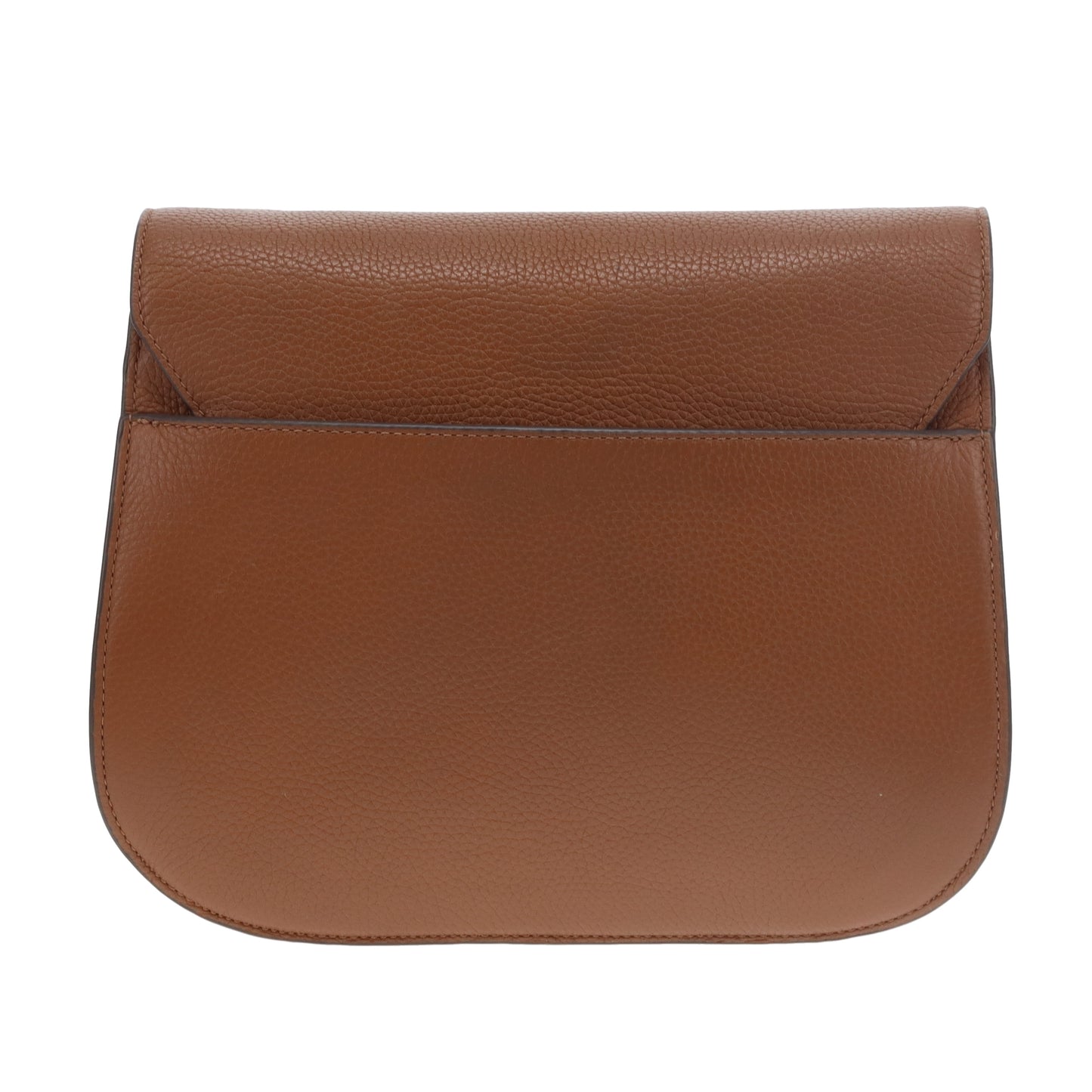 Tory Burch Britten Saddle Bag Tan GHW