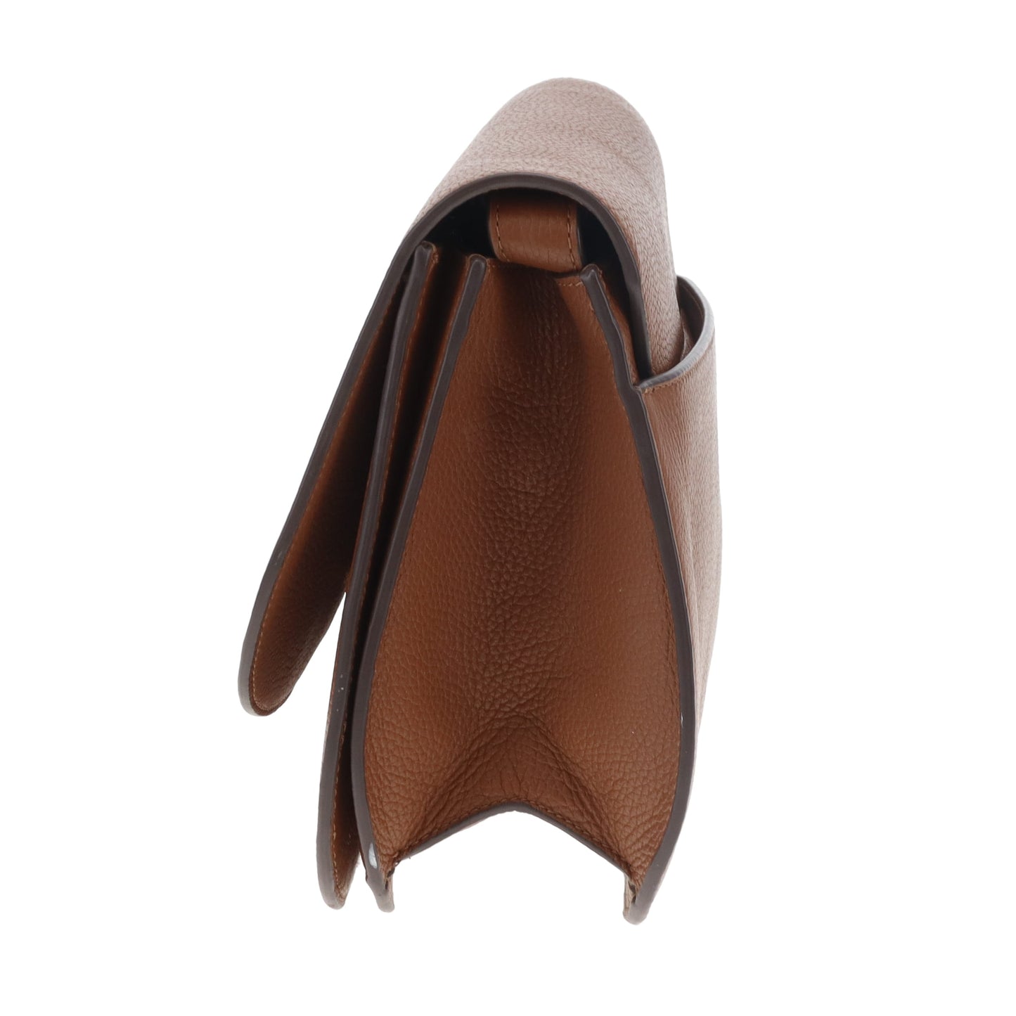 Tory Burch Britten Saddle Bag Tan GHW