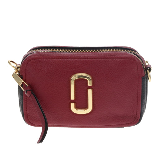 Marc Jacobs Softshot Burgundy/Black Leather