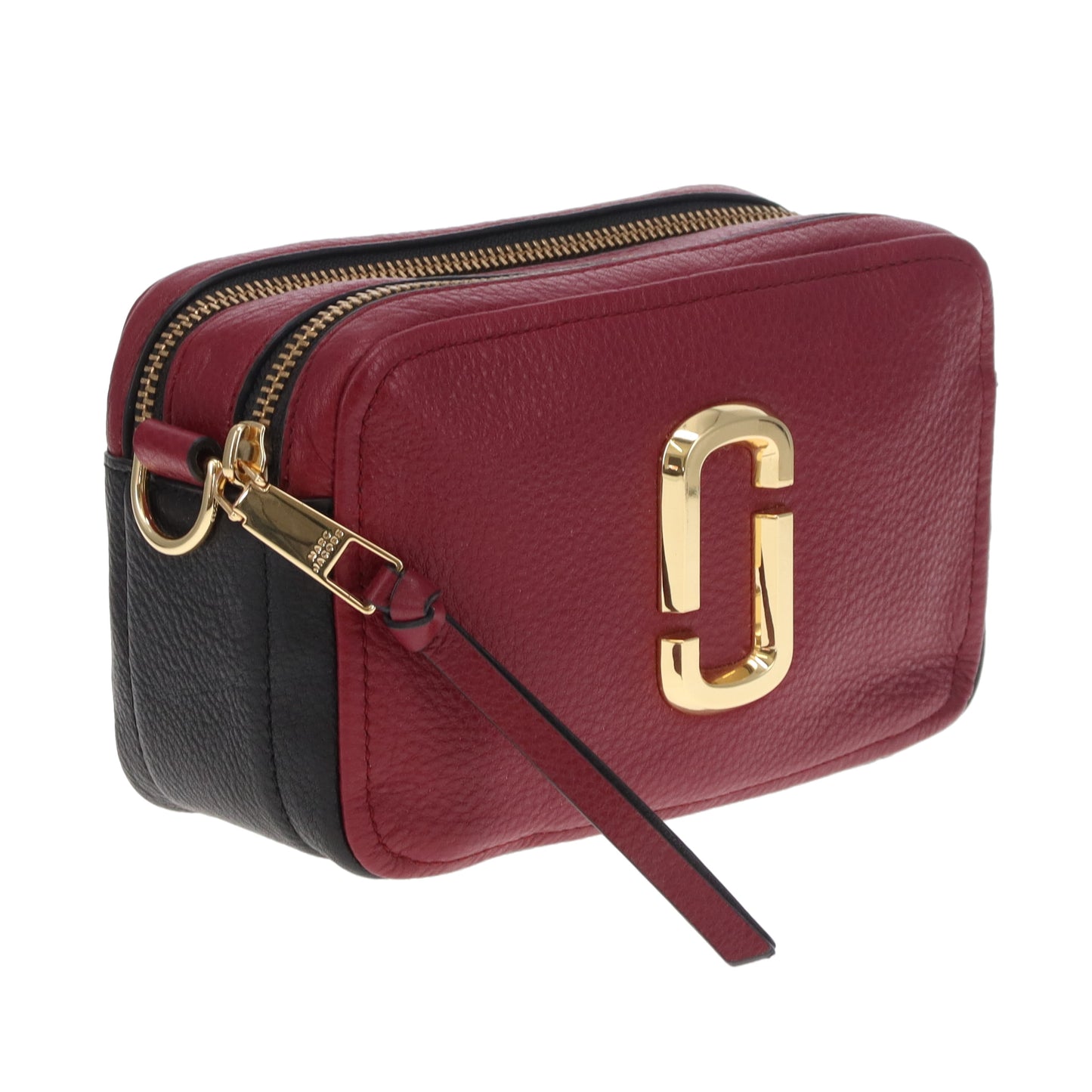 Marc Jacobs Softshot Burgundy/Black Leather