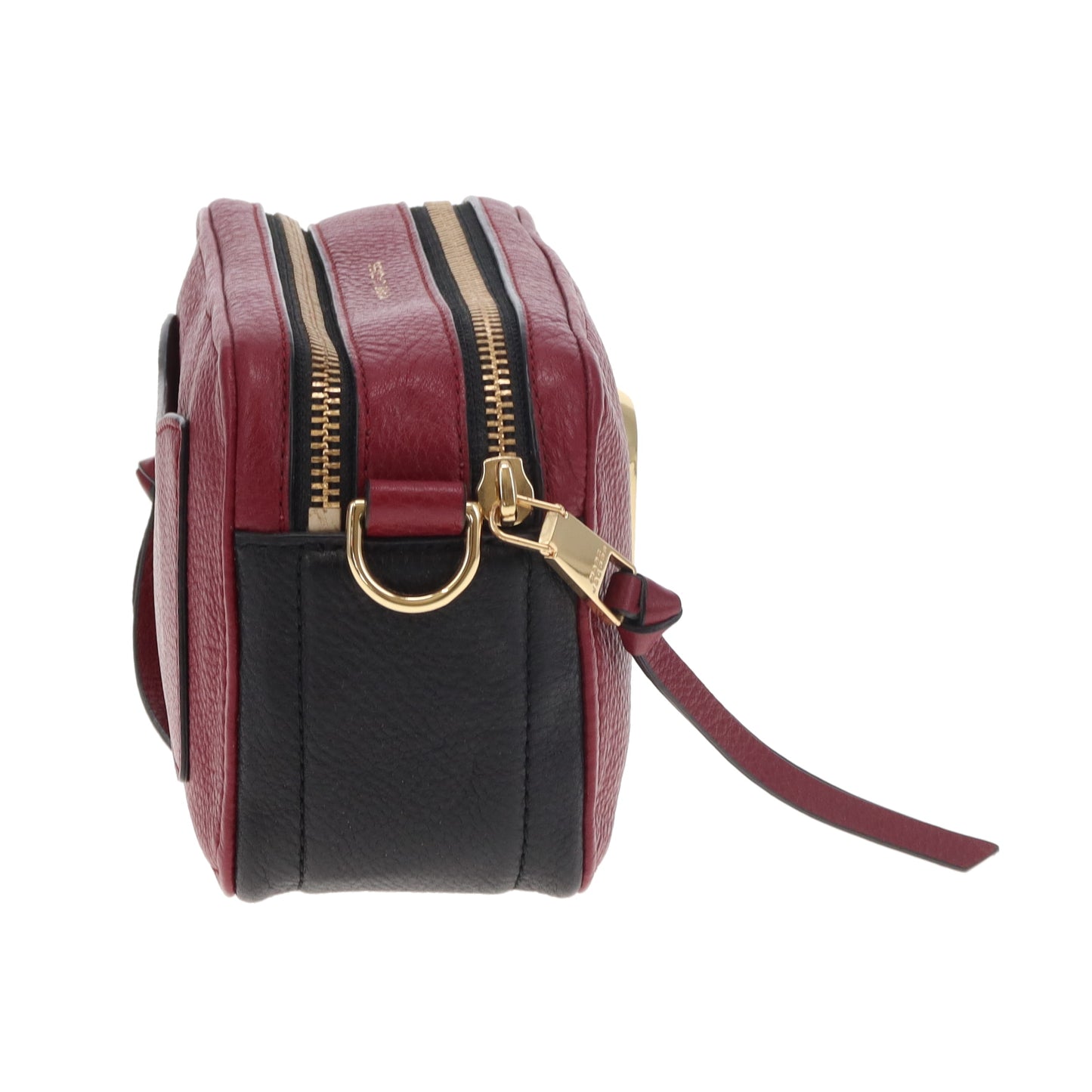 Marc Jacobs Softshot Burgundy/Black Leather