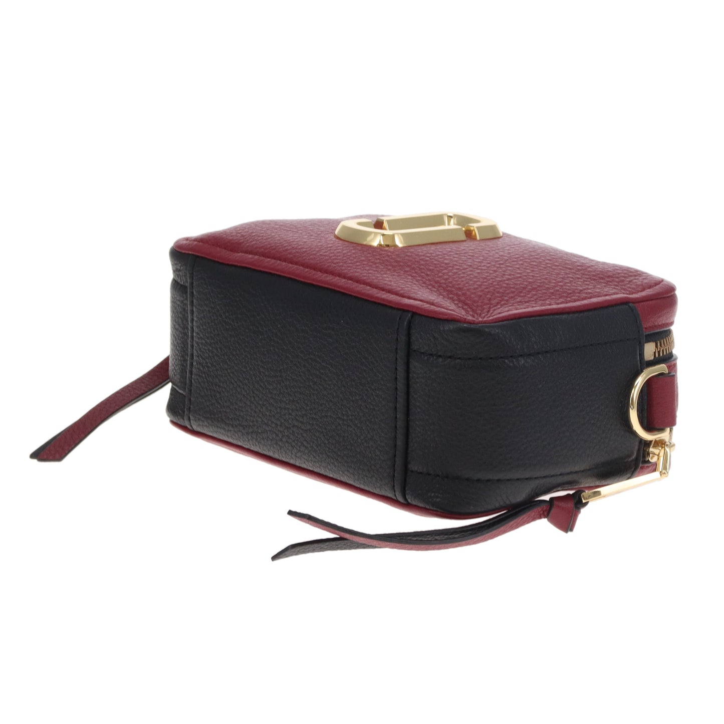 Marc Jacobs Softshot Burgundy/Black Leather