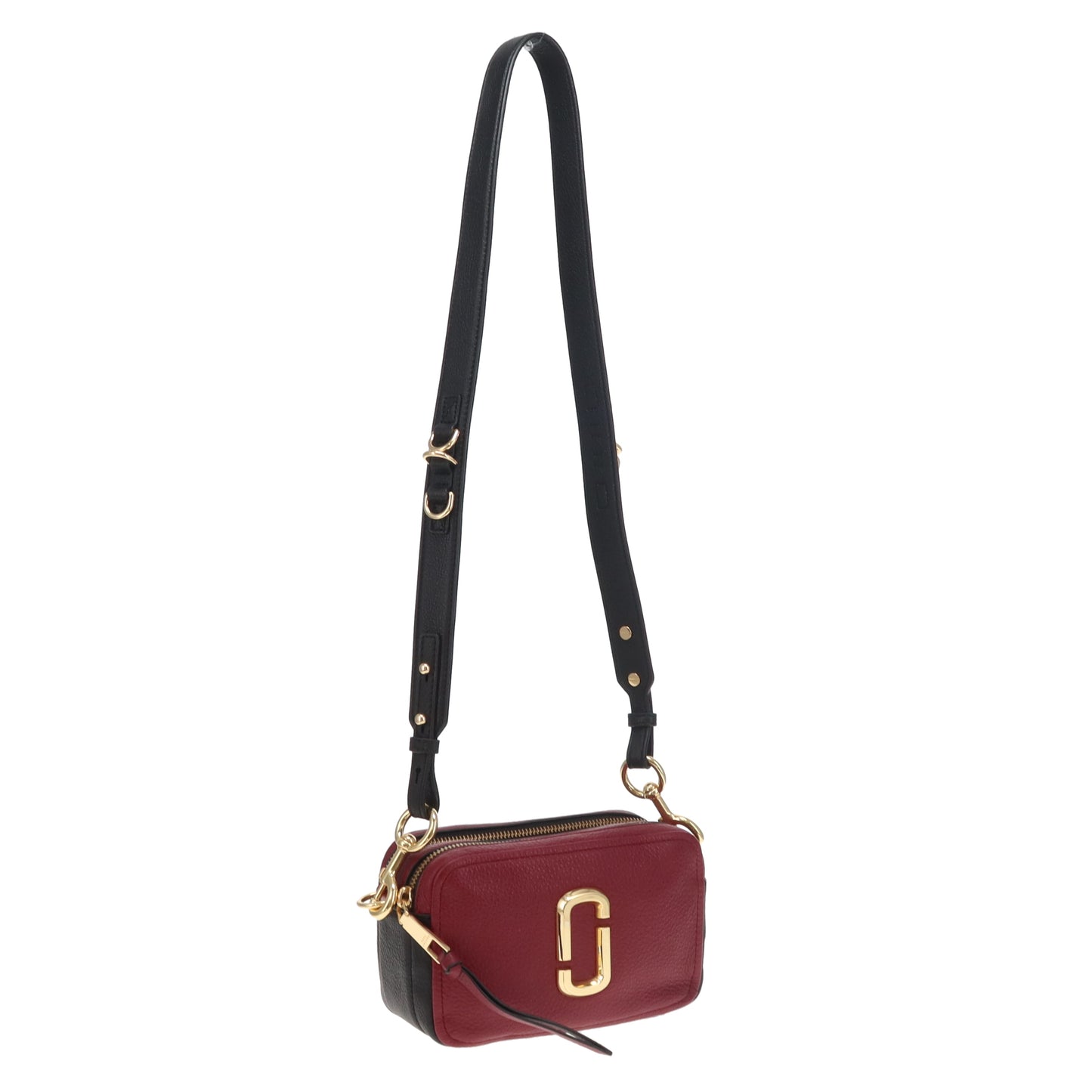 Marc Jacobs Softshot Burgundy/Black Leather