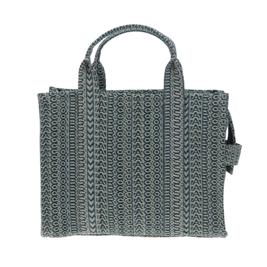 Marc Jacobs The Tote Bag Medium Logo Denim