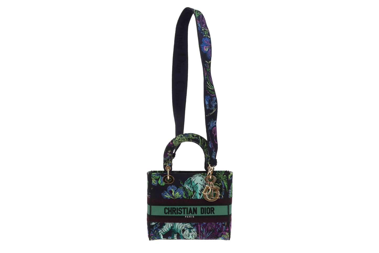 Dior Lady Dior D-Lite Medium Toile De Jouy Voyage 2023