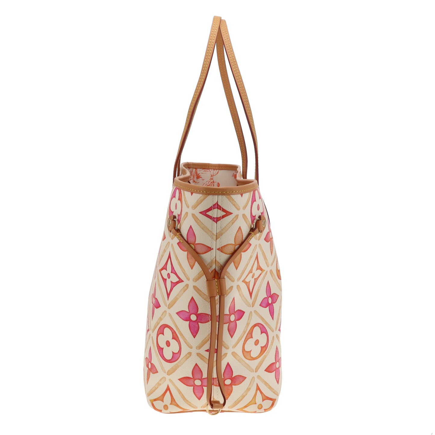 Louis Vuitton Neverfull MM & Pochette By The Pool Pink/Orange