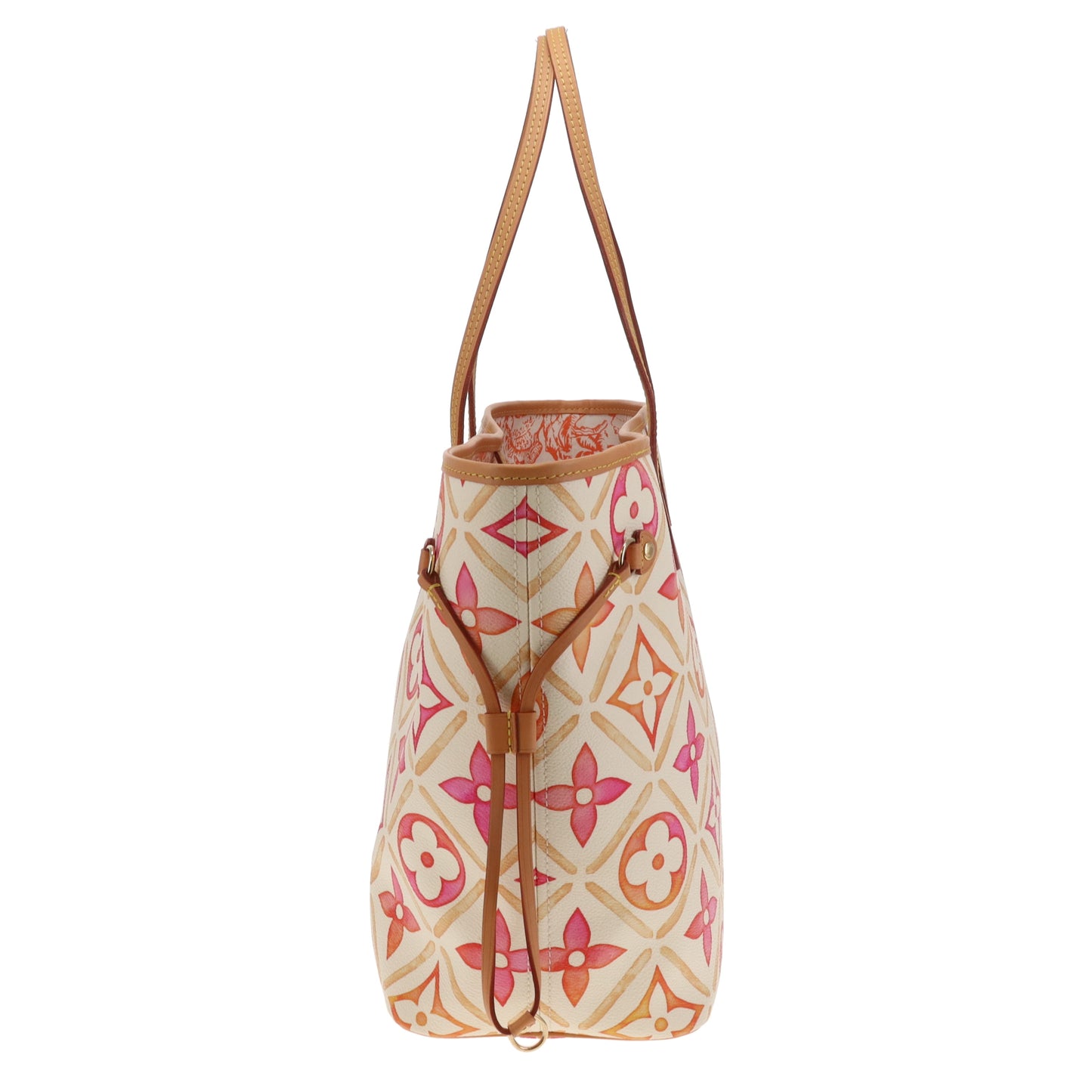 Louis Vuitton Neverfull MM & Pochette By The Pool Pink/Orange