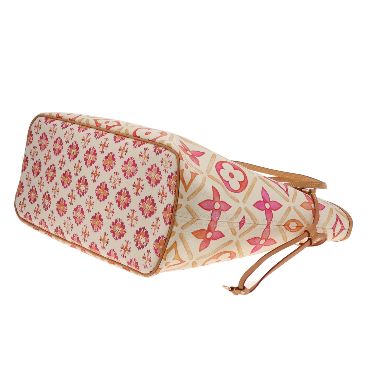 Louis Vuitton Neverfull MM & Pochette By The Pool Pink/Orange