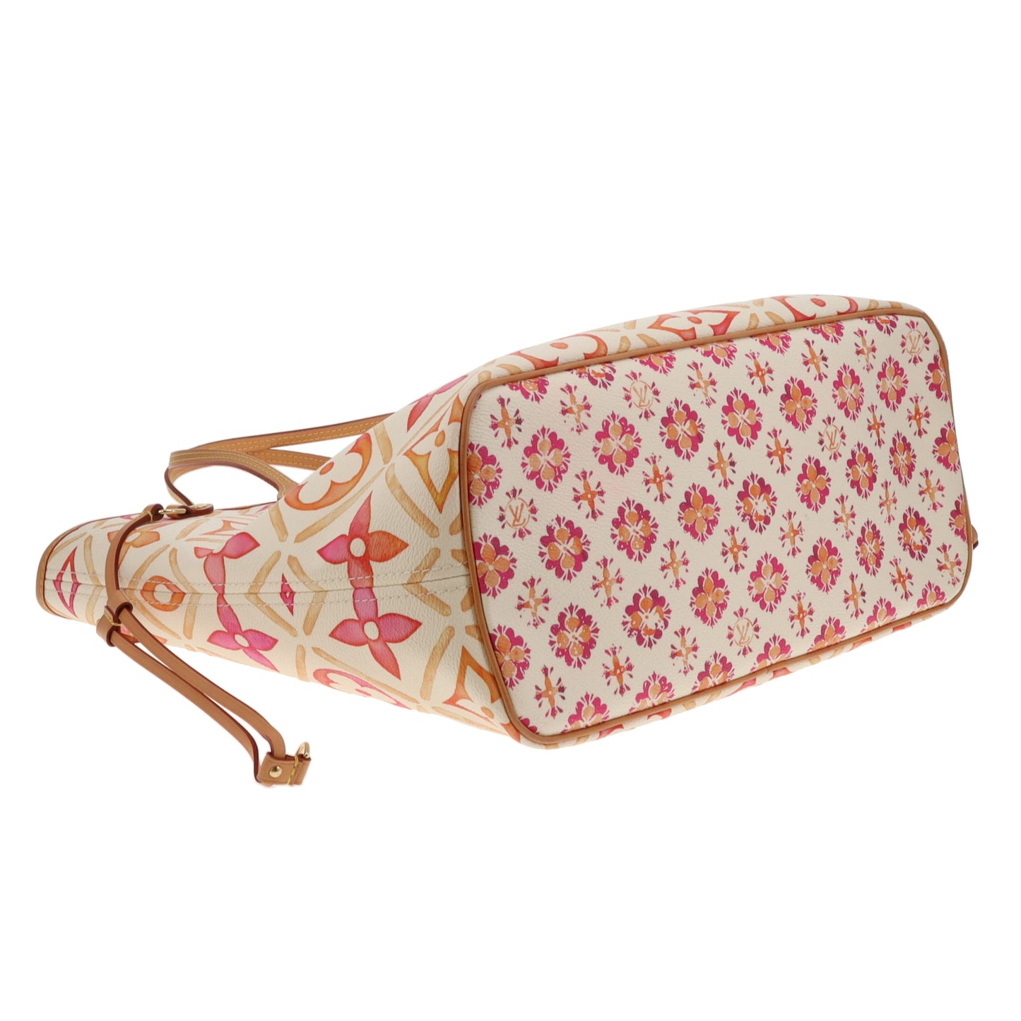 Louis Vuitton Neverfull MM & Pochette By The Pool Pink/Orange