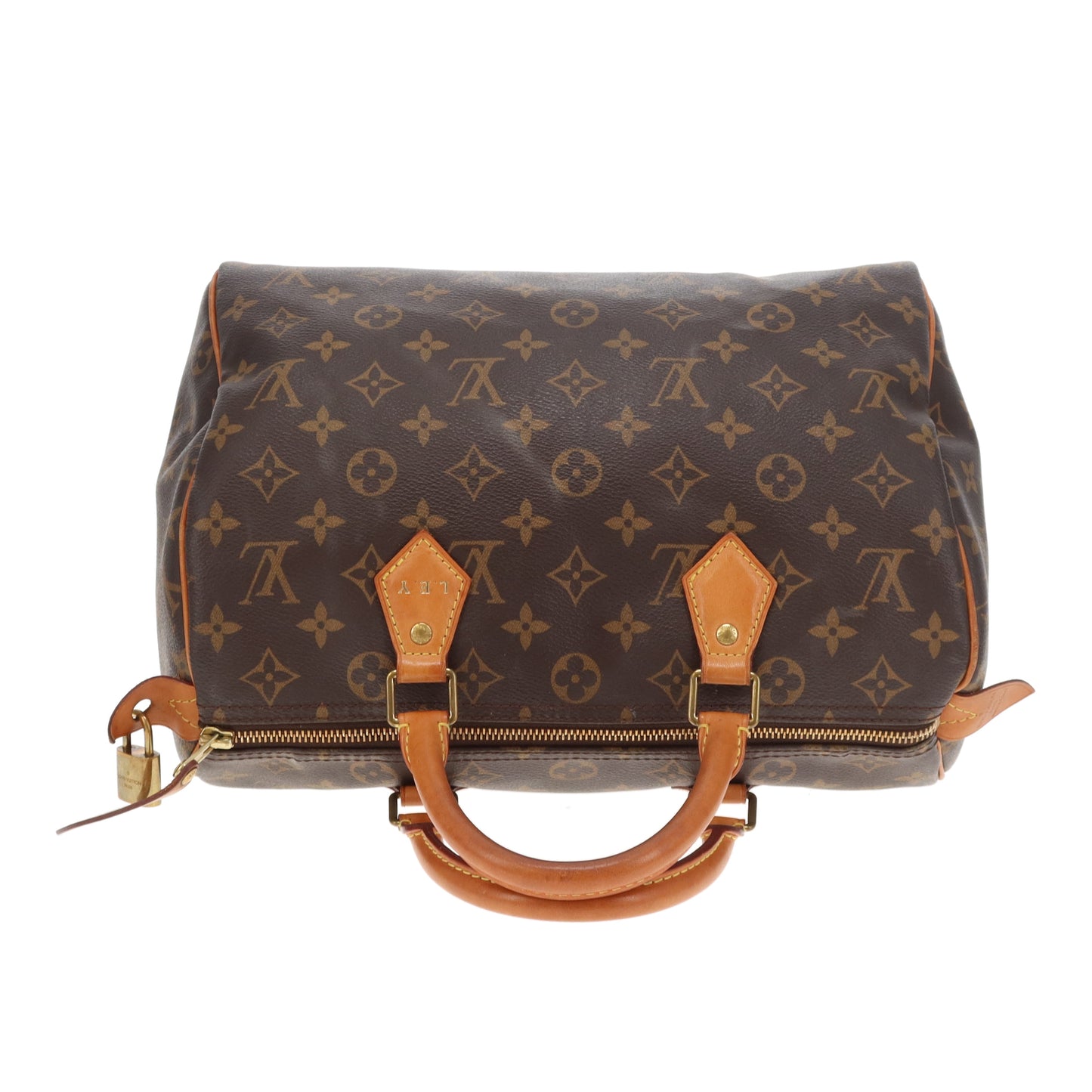Louis Vuitton Speedy 30 Monogram (hotstamped LEY)