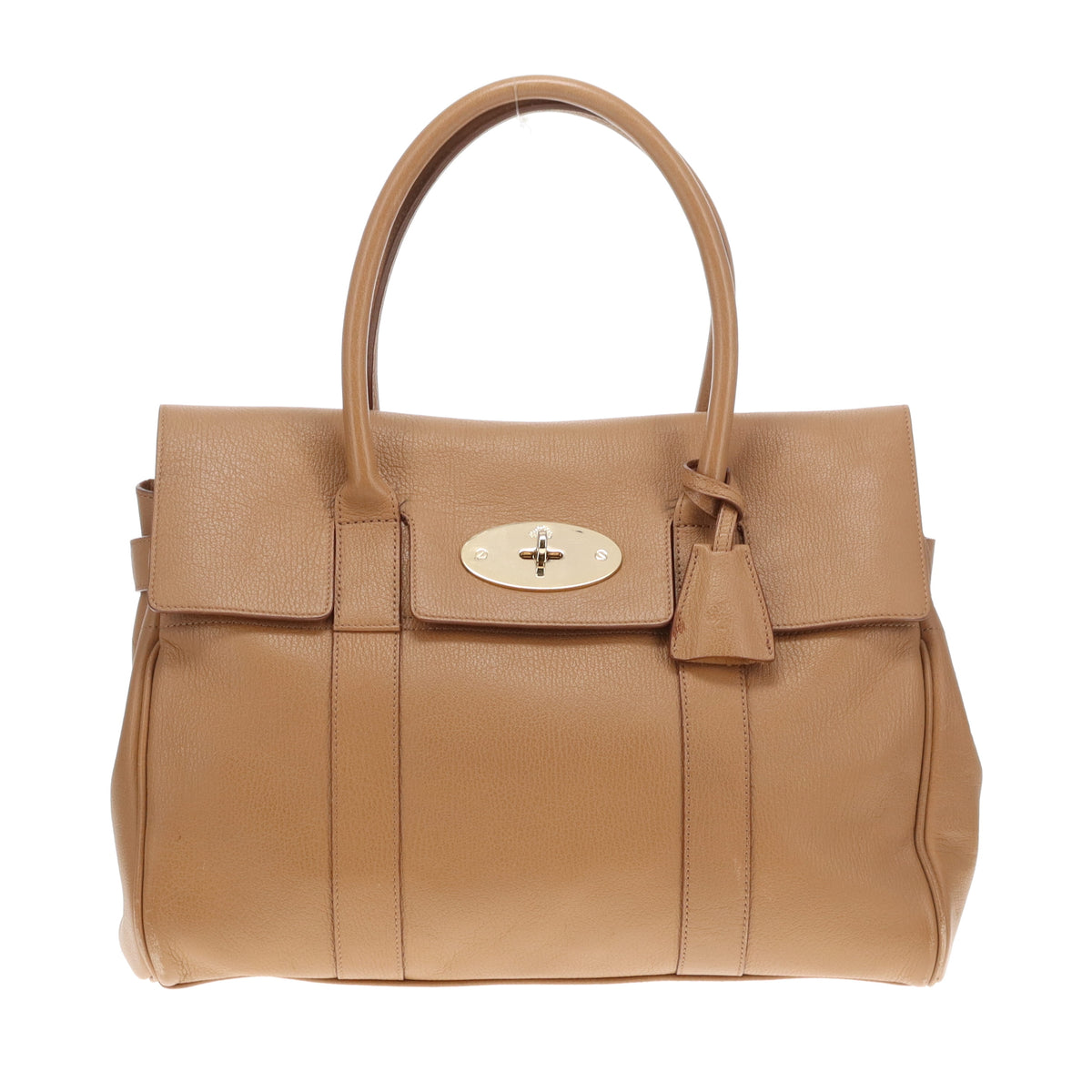 Mulberry Bayswater In Deer Brown Grained Leather