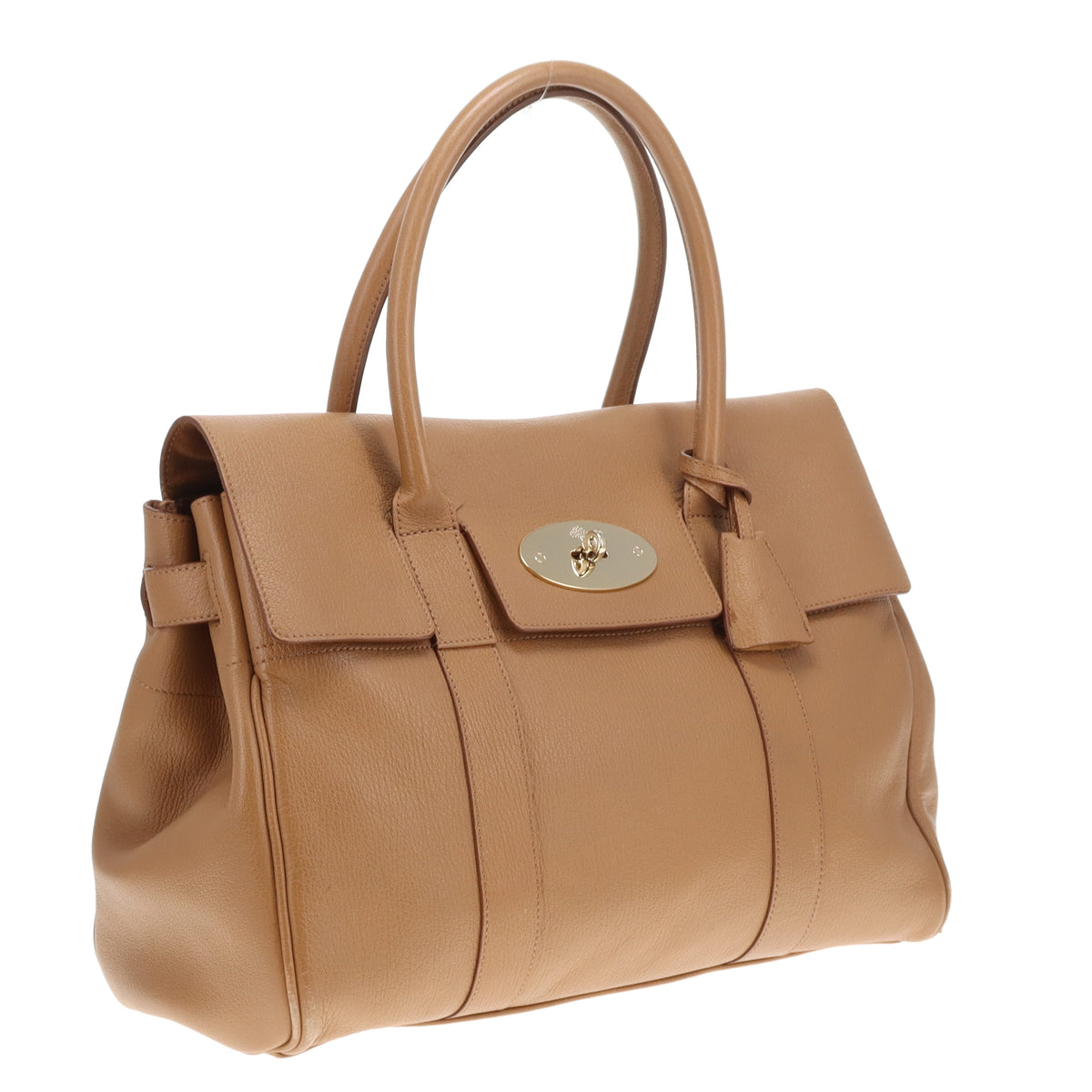 Mulberry Bayswater In Deer Brown Grained Leather