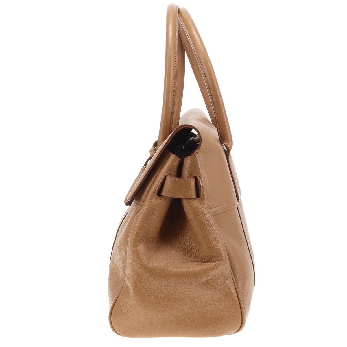 Mulberry Bayswater In Deer Brown Grained Leather