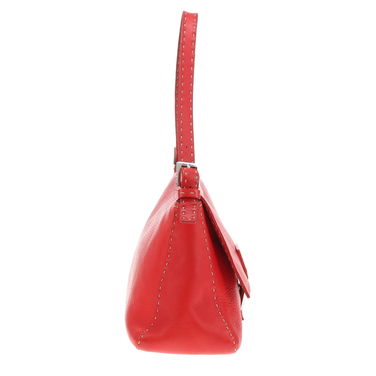 Fendi Mama Forever Selleria Leather Red
