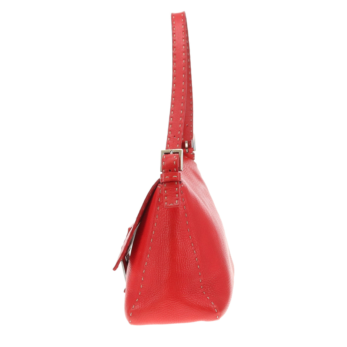 Fendi Mama Forever Selleria Leather Red