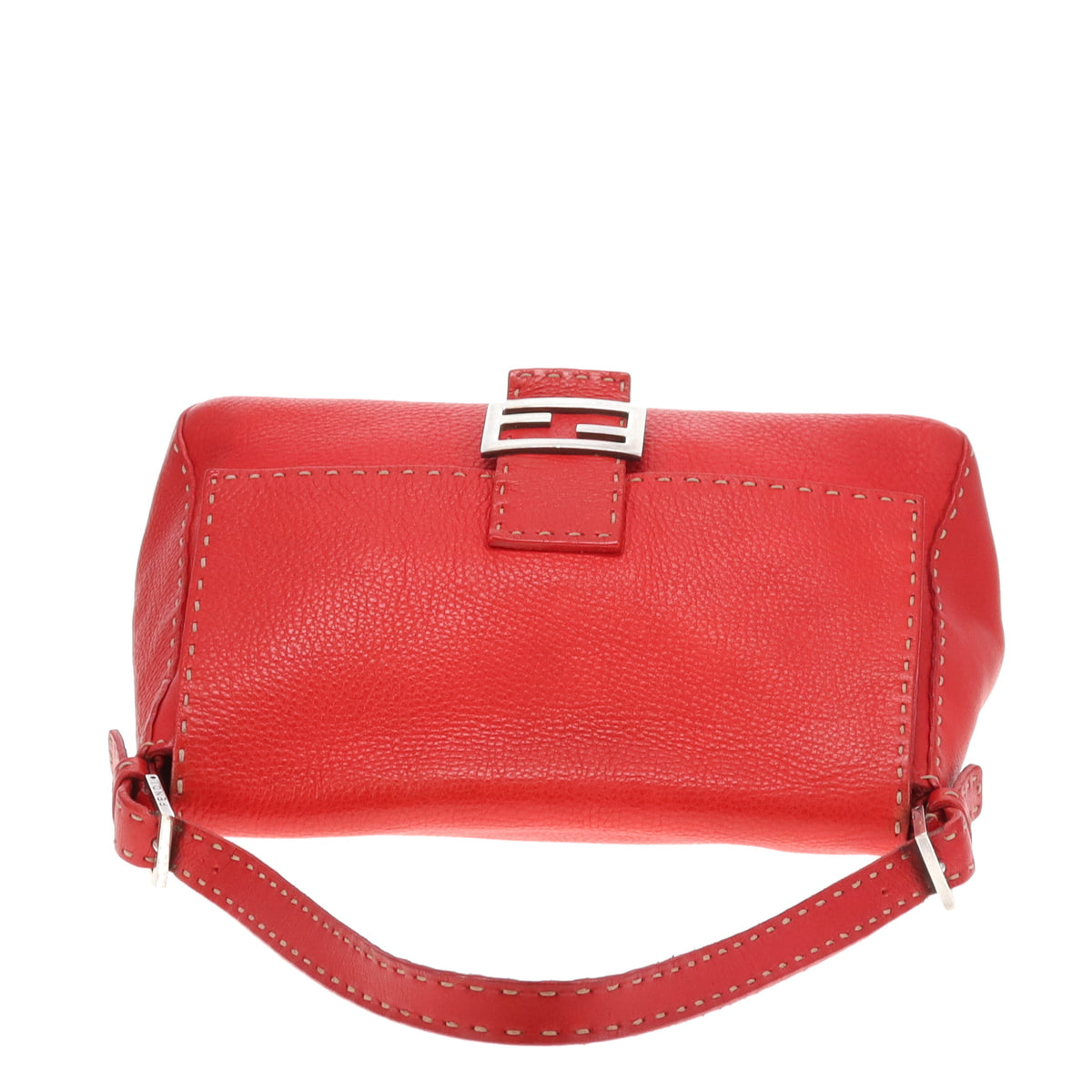 Fendi Mama Forever Selleria Leather Red