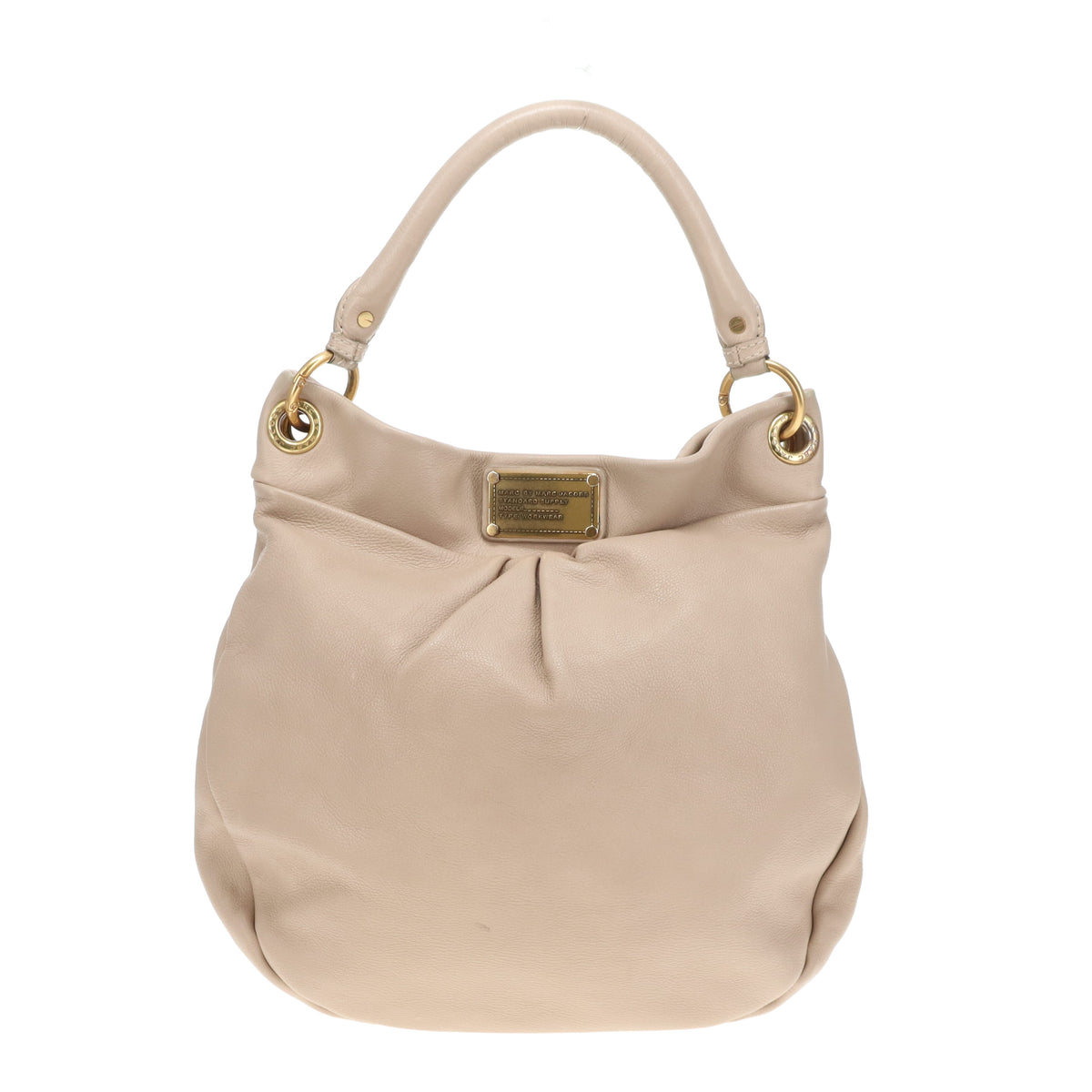 Marc By Marc Jacobs Hilier Hobo Beige
