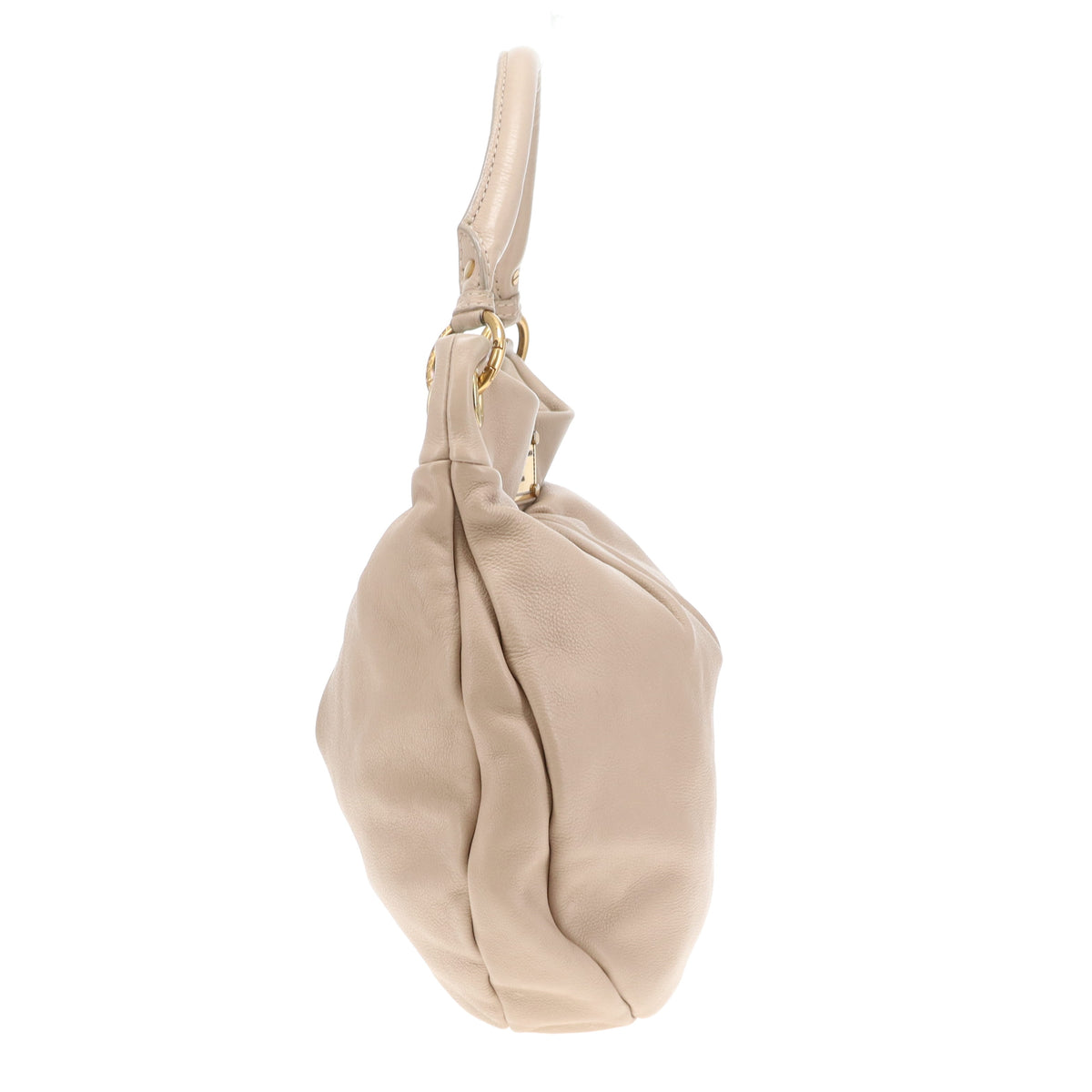 Marc By Marc Jacobs Hilier Hobo Beige