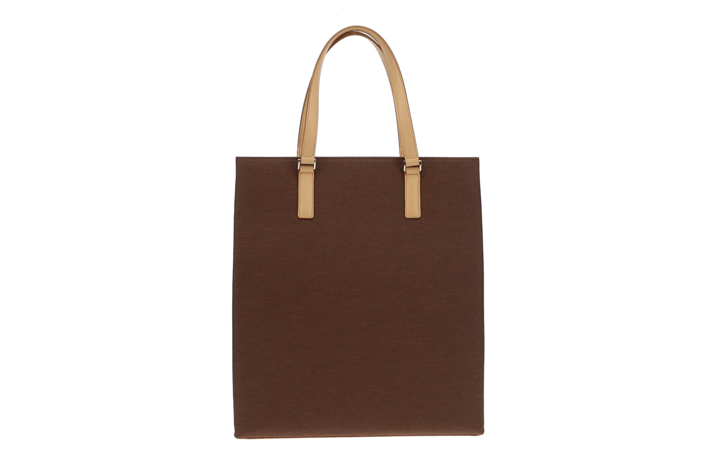 Burberry Woven Leather Tote Bag