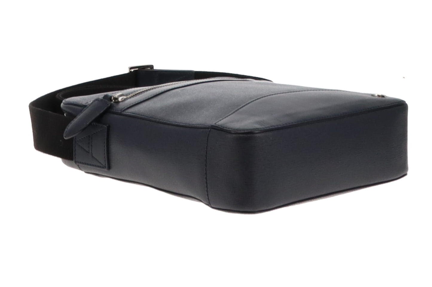 Aspinal Of London Mens Navy The Anderson Messenger