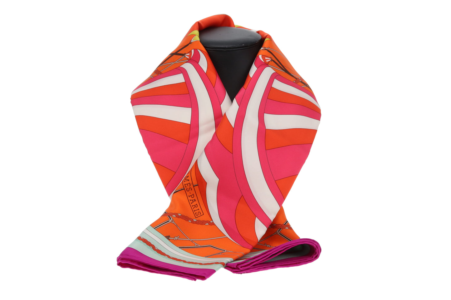 Hermes Spinnakers 90cm Silk Scarf