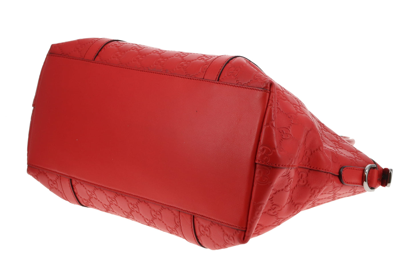 Gucci 2-Way Bag Red Guccissima Leather SHW