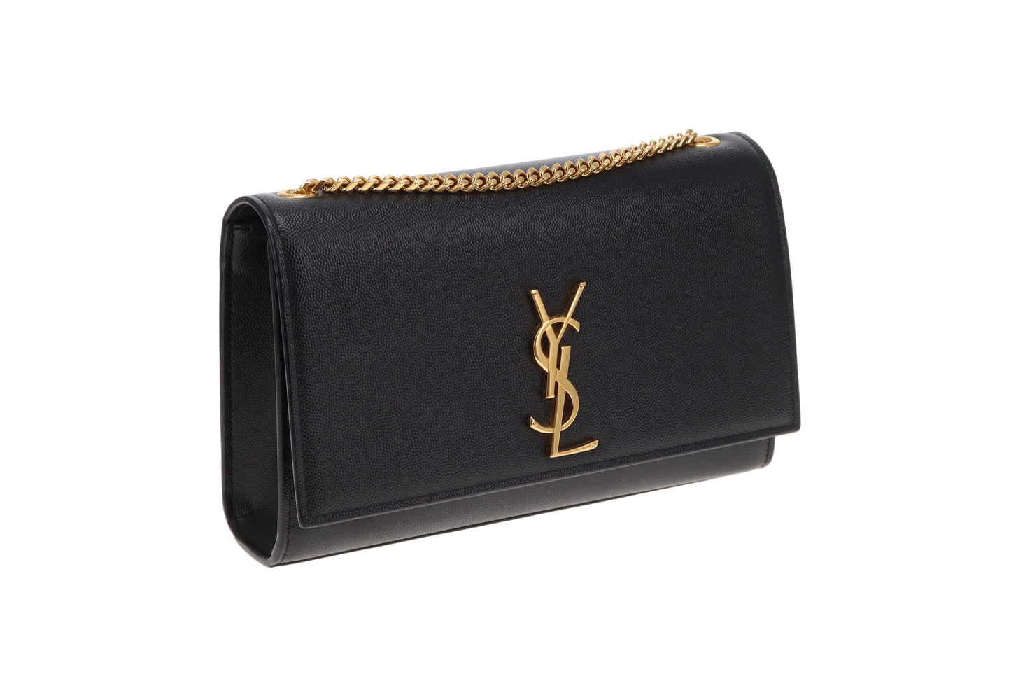 Saint Laurent Kate Medium Black GHW