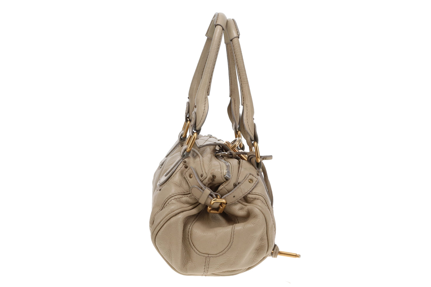 Chloe Paddignton Beige Leather