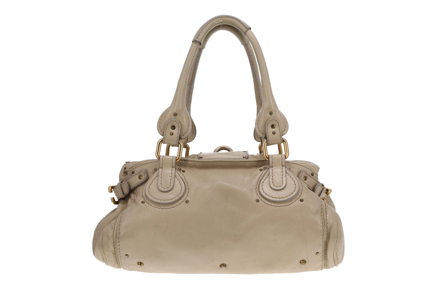 Chloe Paddignton Beige Leather