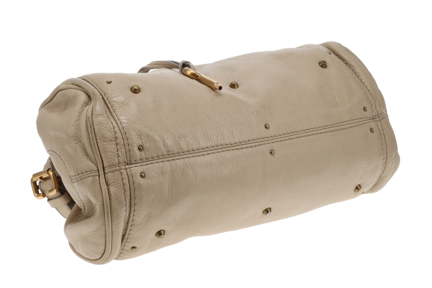 Chloe Paddignton Beige Leather