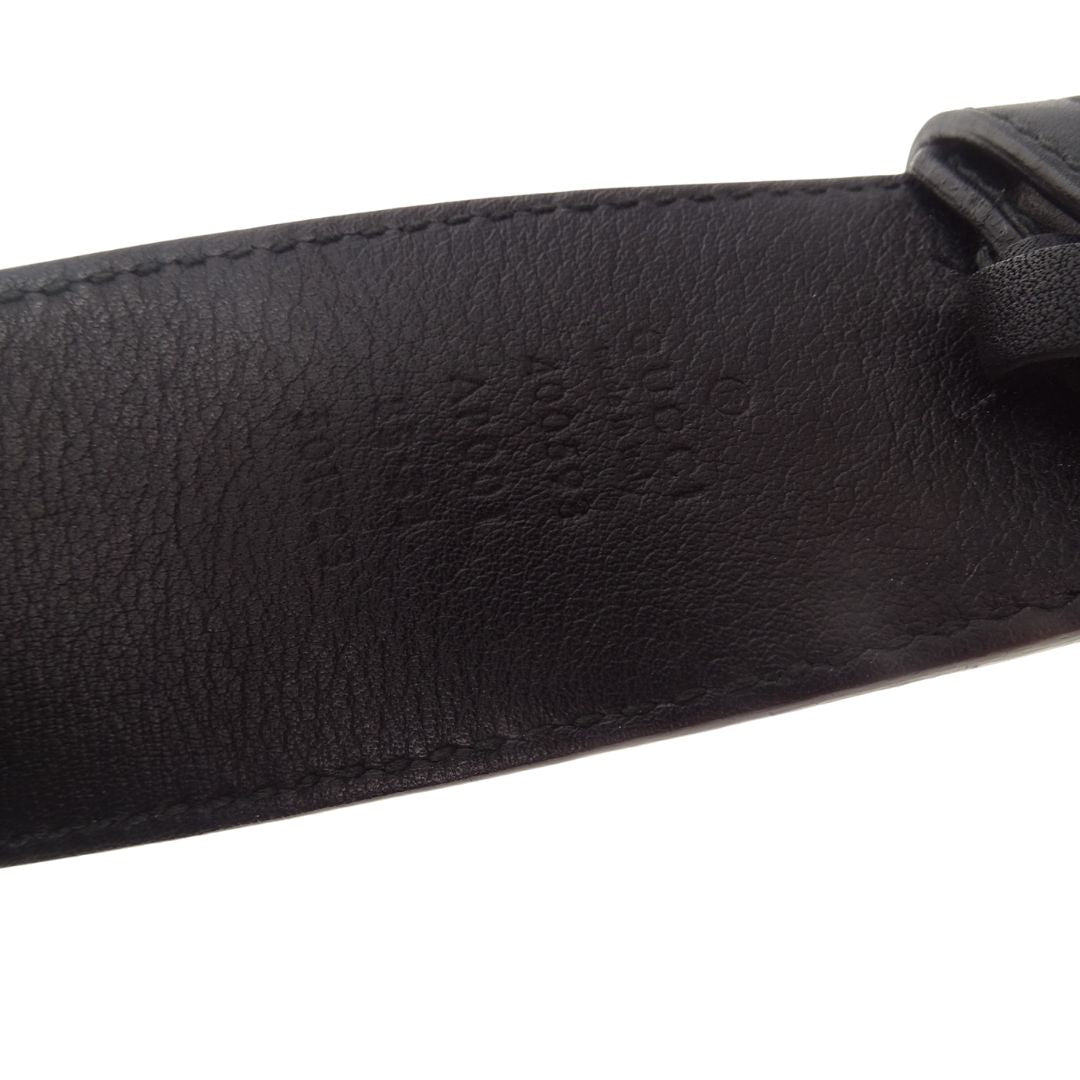 Gucci Marmont Belt 4cm Black GHW 85cm