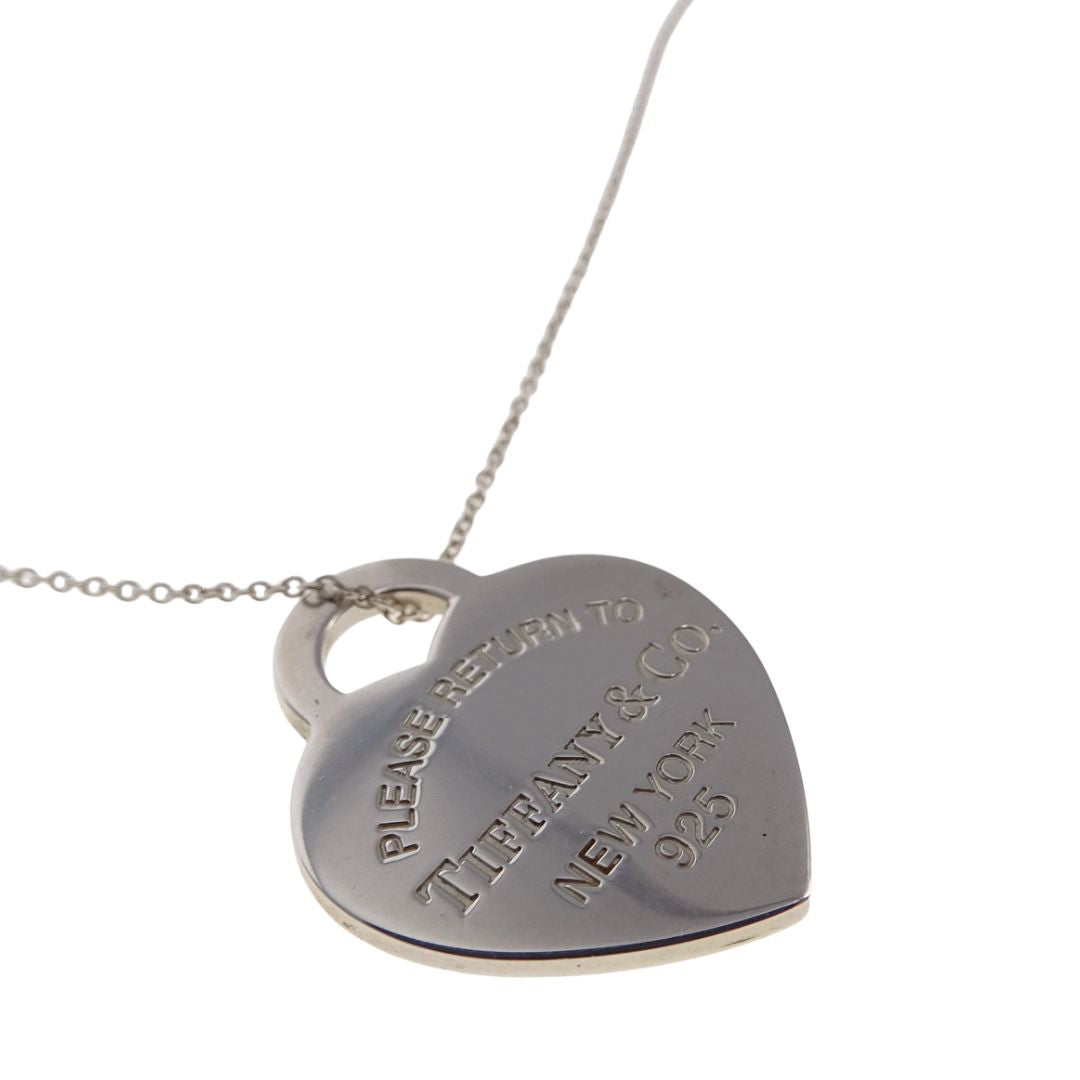 Tiffany & Co RTT Heart Necklace on Chain