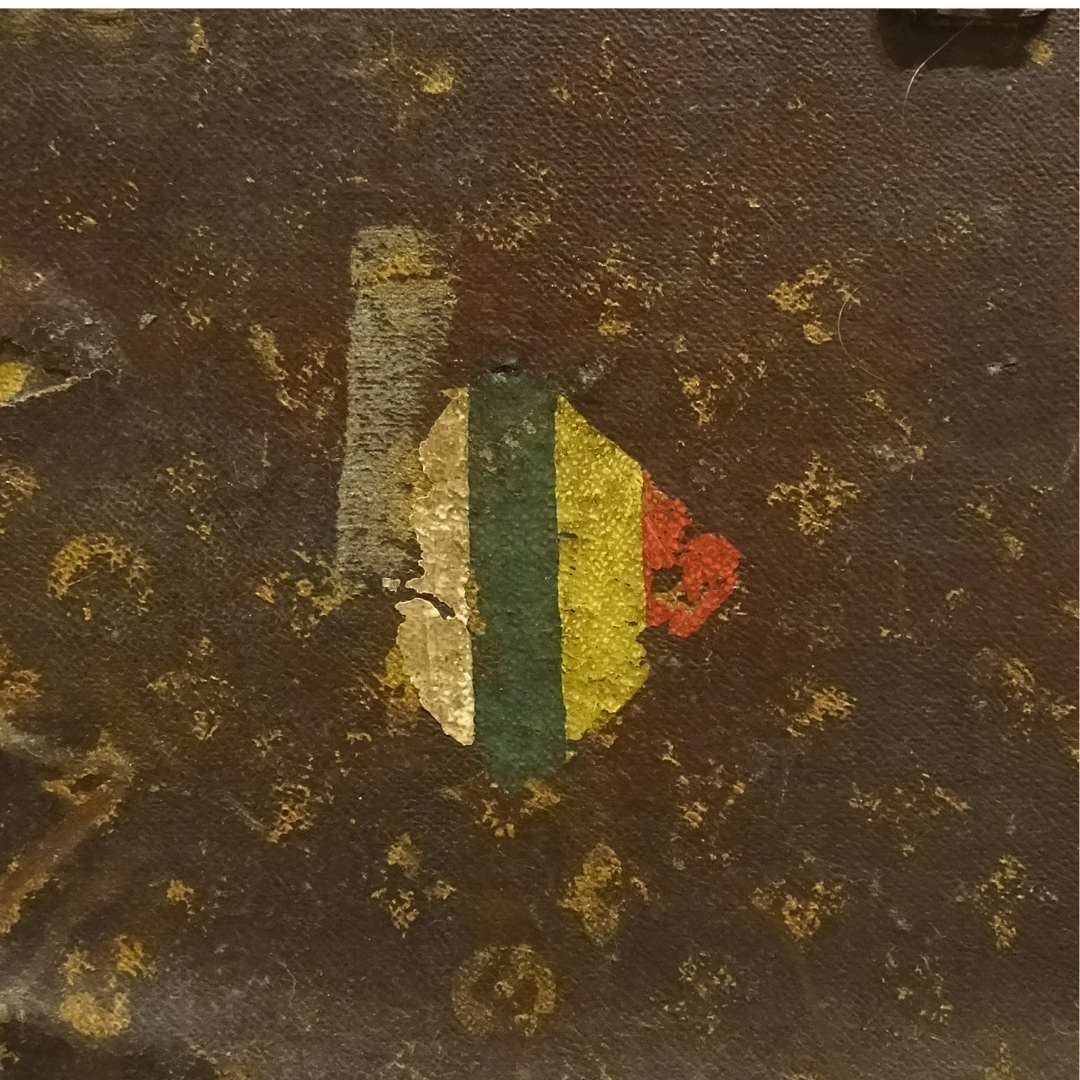 Louis Vuitton Antique Steamer Trunk 1920's - 1930's