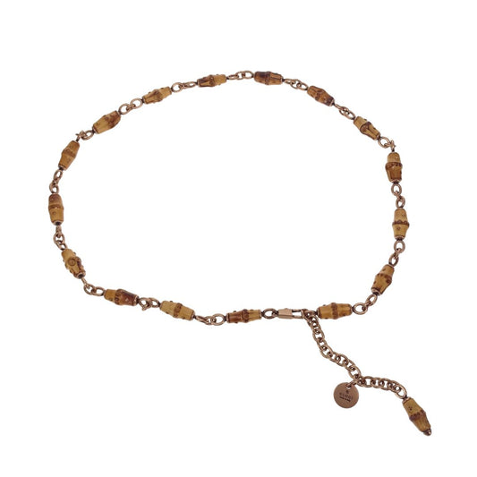 Gucci Bamboo Chain Belt Vintage