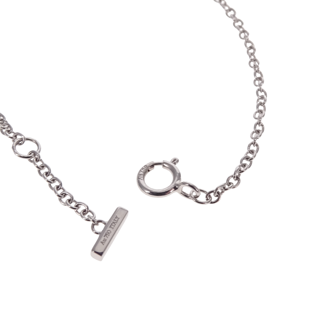 Tiffany & Co T Smile Bracelet In White Gold With Brilliant Diamonds