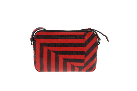 Marc Jacobs Dani Turn Around Sripe Crossbody Bag