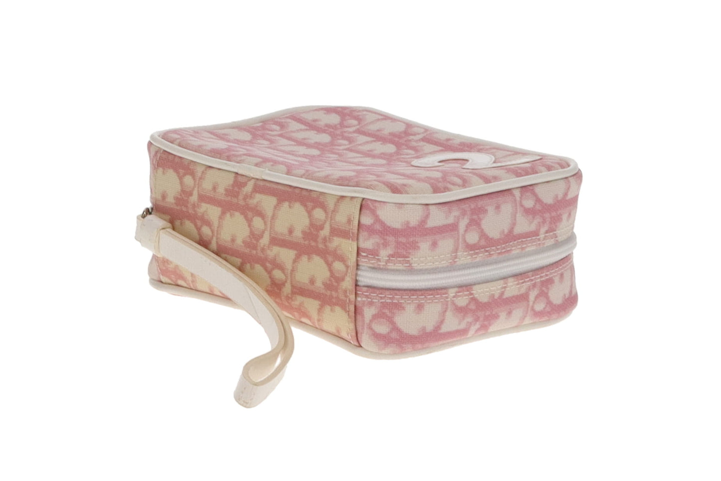 Dior Pink Diorissima Number 2 Zip Wristlet