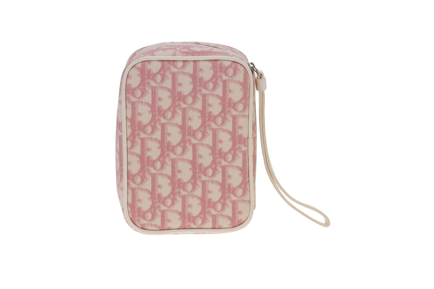 Dior Pink Diorissima Number 2 Zip Wristlet