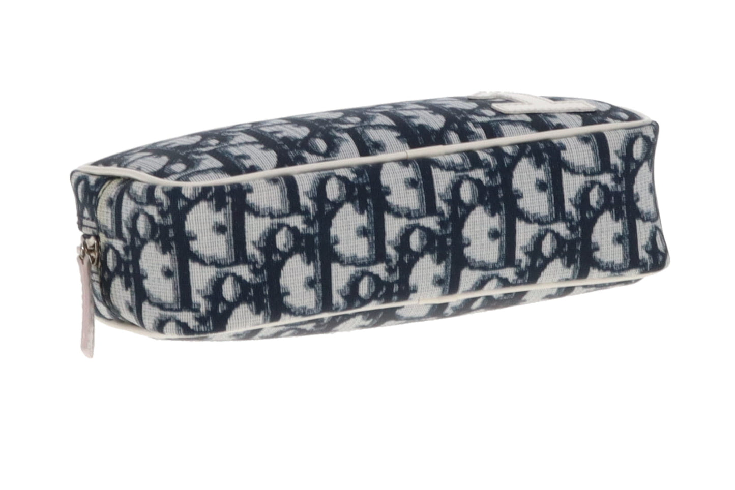 Dior Navy Diorissima Number 1 Zip pouch