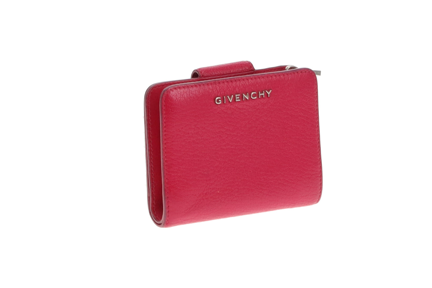 Givenchy Fuschia Compact Leather Wallet