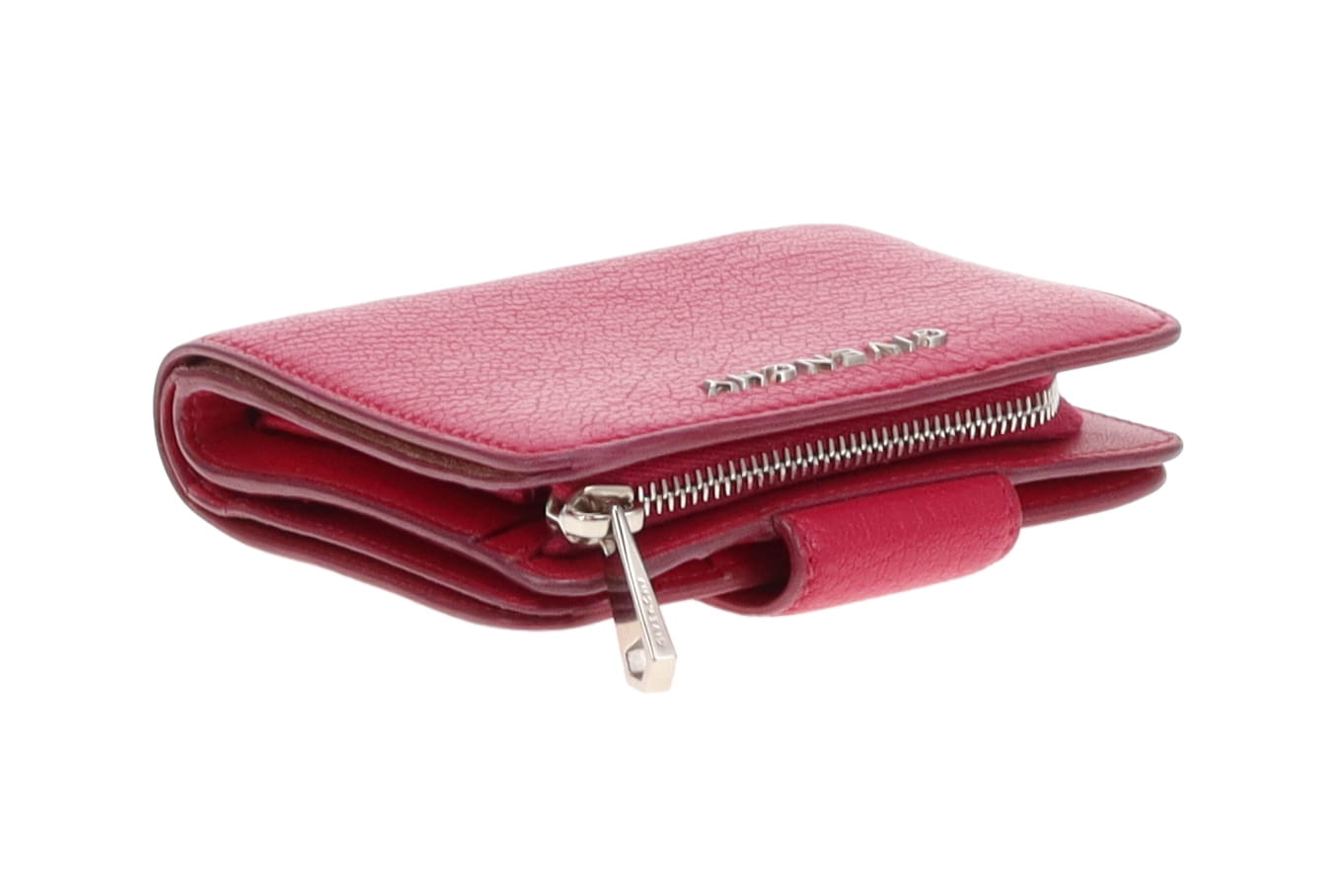 Givenchy Fuschia Compact Leather Wallet