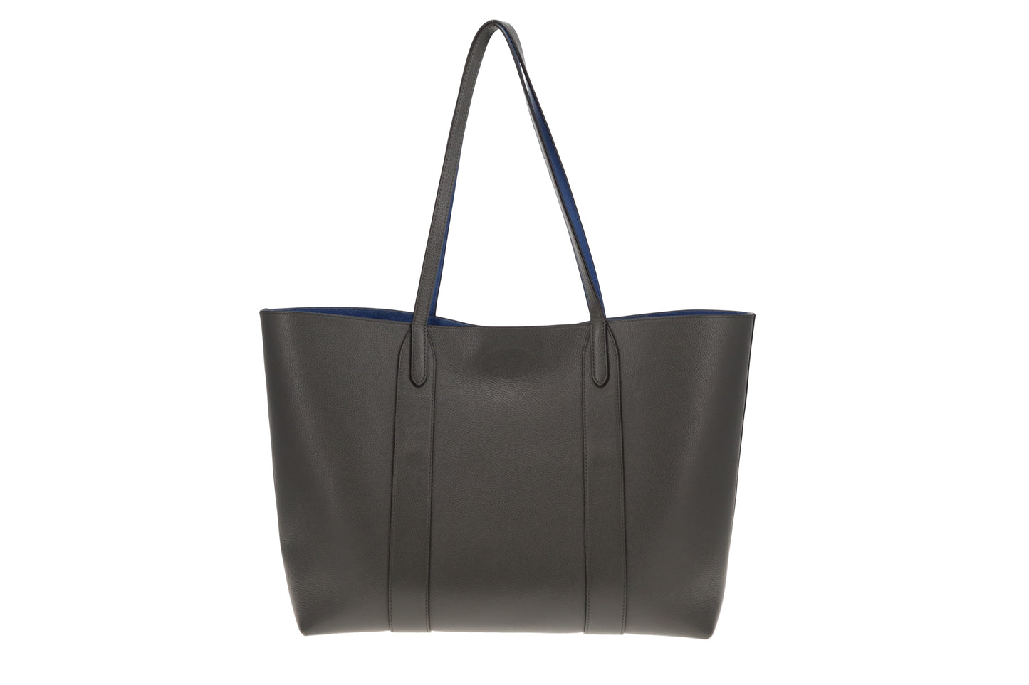 Mulberry Classic Grain Charcoal Bayswater Tote
