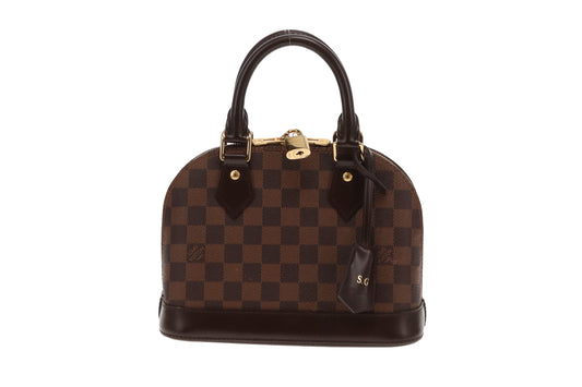 Louis Vuitton Damier Ebene Alma BB (hotstamped SG) AA4188 - 2018