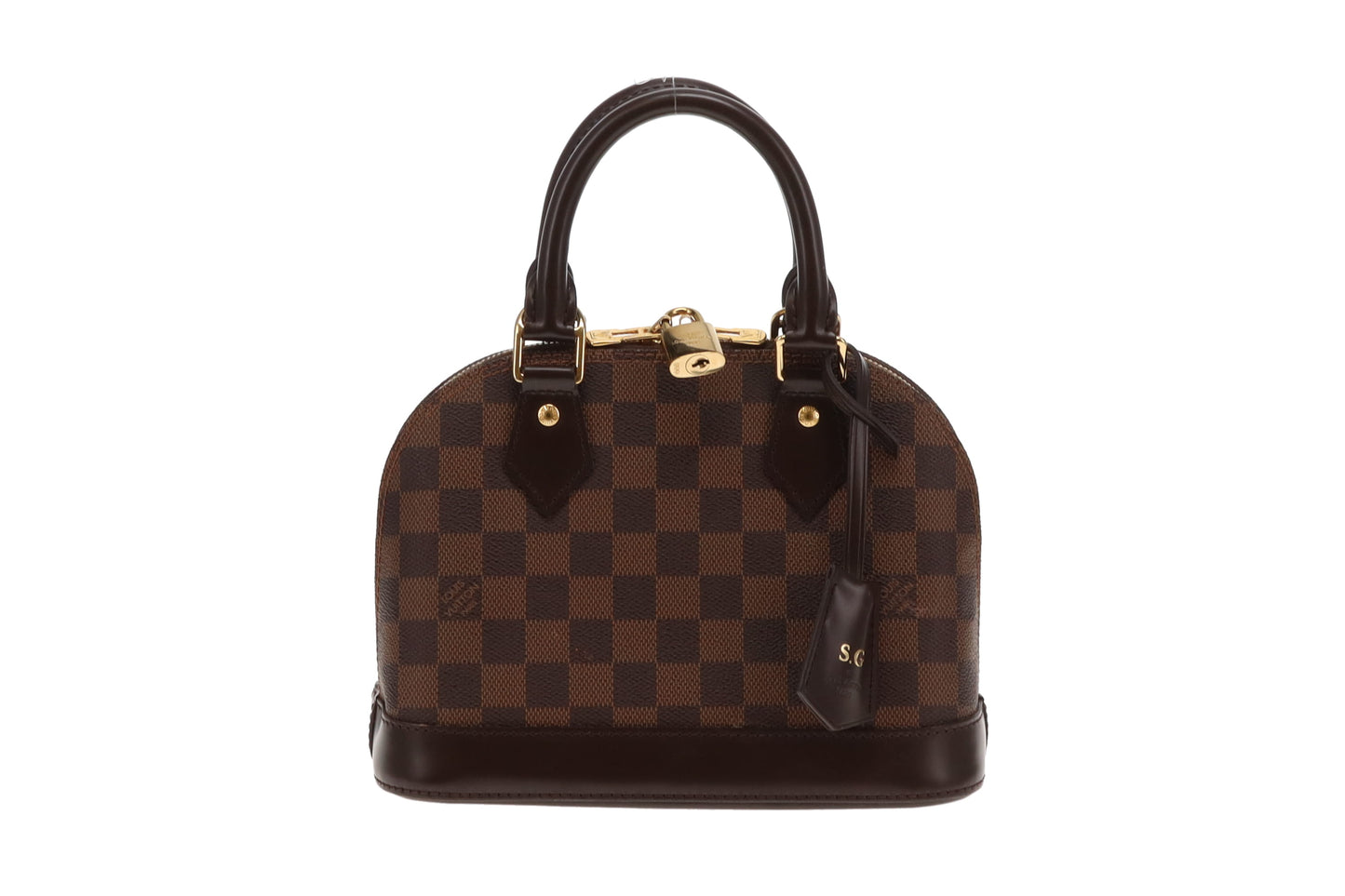 Louis Vuitton Damier Ebene Alma BB (hotstamped SG) AA4188 - 2018